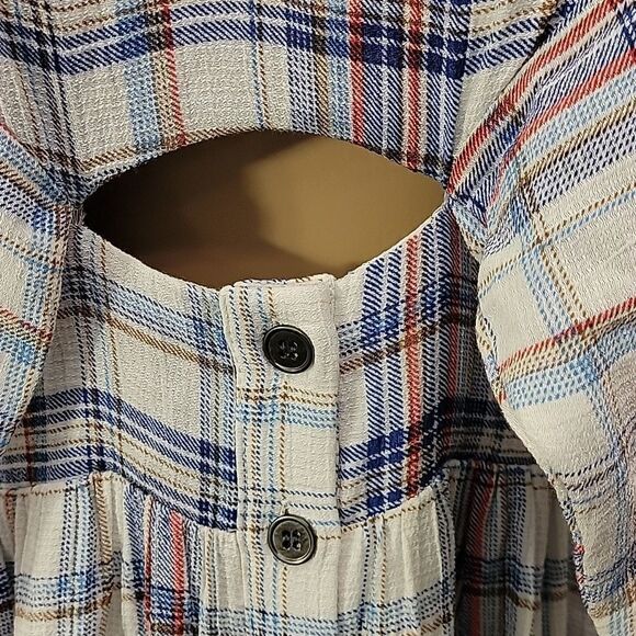 BRAND NEW COCO+JAMIESON GING-HAM  STRAPLESS  CUTOUT DESIGN DETAILS FRONT DRESS - Picture 12 of 15